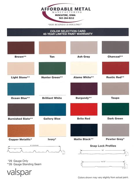 color schemes for houses with metal roofs|abc metal roofing color chart.